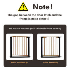 30-32.5 Inch Wide Safety Gate with 30 Inch Scientific Height