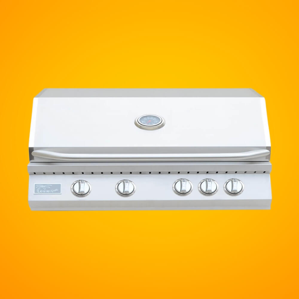 KoKoMo Grills 32" Heavy Duty 60K BTU LP/NG 4 Burner Built-In Stainless Steel Gas Grill (SAK25317)