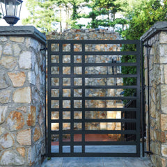 5FT Heavy-Duty Kyiv-Style Powder-Coated Galvanized Steel Pedestrian Gate (SAK45810)