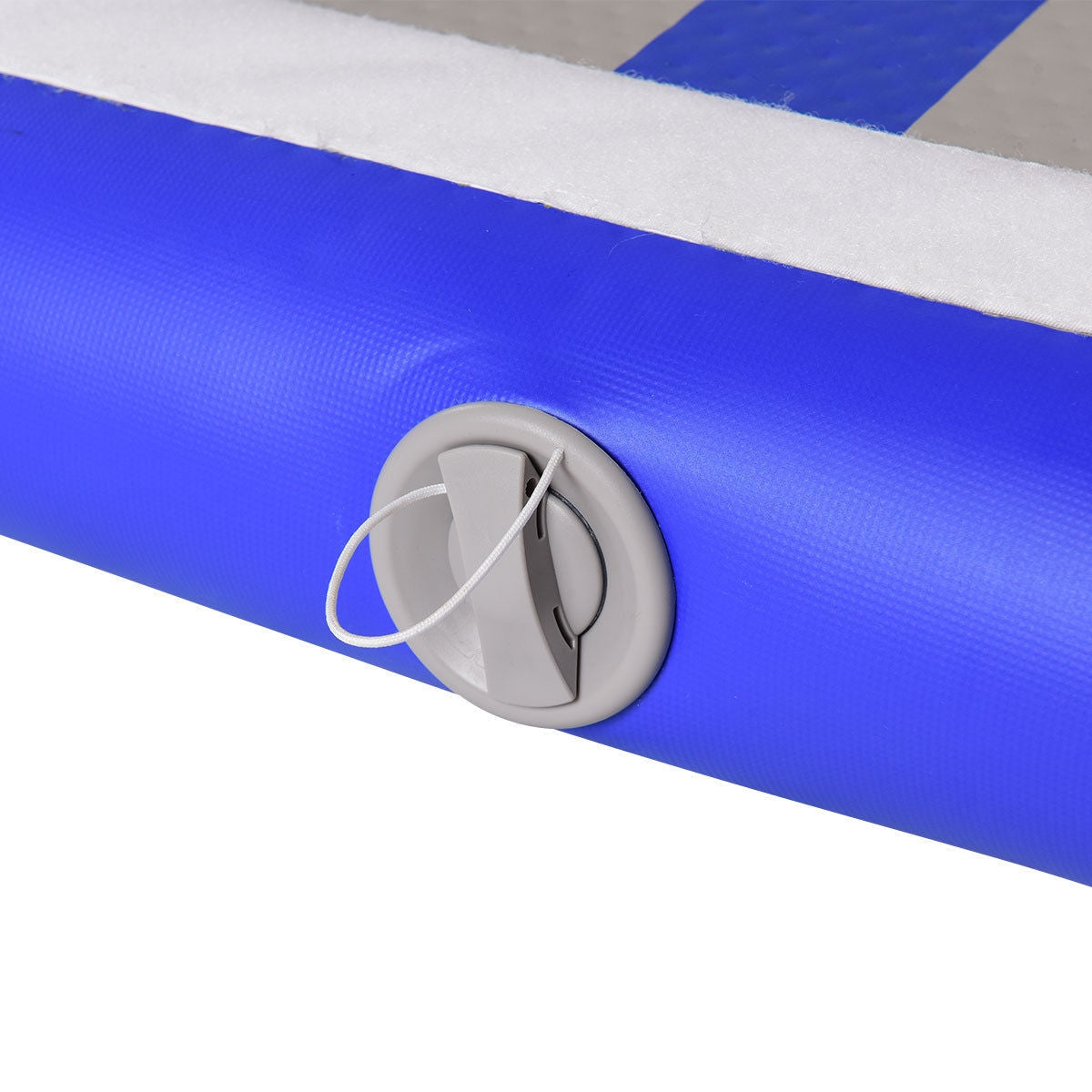 Air Track Inflatable Gymnastics Tumbling Floor Mats with Pump-Blue