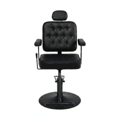 Modern Vintage Hydraulic PU Leather Reclining Barber Chair (SAK59102)