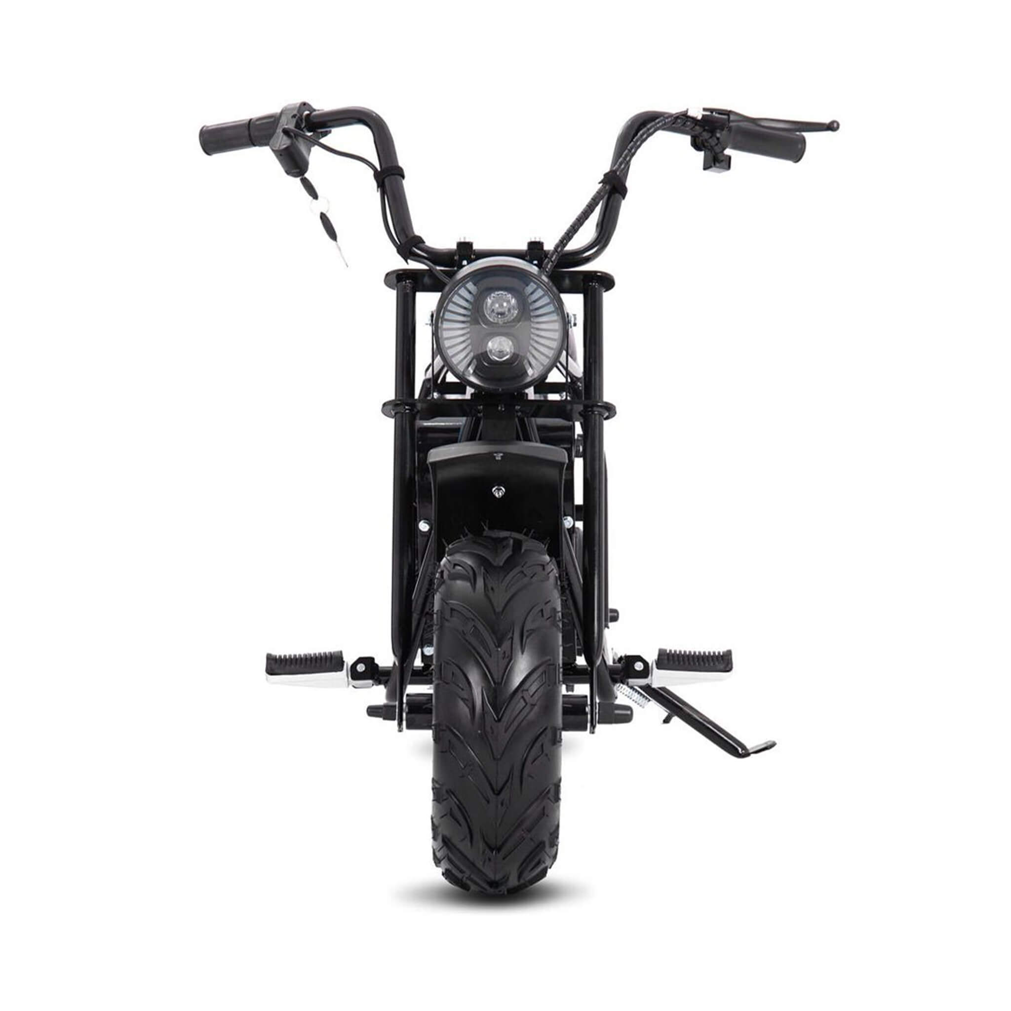 MotoTec 1000W 48V/12AH Electric Powered Mini Bike, Black (SAK17859)