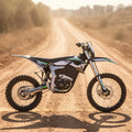 MotoTec Venom High-Performance 72V/12000W Electric Dirt Bike, White (SAK70326)