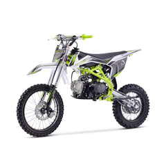 MotoTec X3 125CC 4-Stroke Green Gas-Powered Dirt Bike (SAK86035)