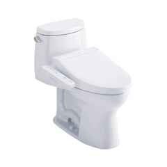 [MW6043074CEFG#01] TOTO Ultramax II 1.28 GPF One Piece Elongated Toilet With Washlet C2 And Left Hand Lever (SAK92562)