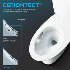 [MW6043084CUFG#01] TOTO Ultramax II 1G Washlet C5 And 1.0 GPF Elongated Toilet With Left Hand Lever (SAK09436)