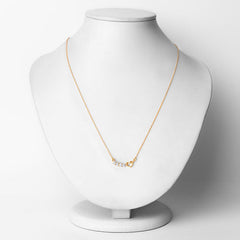 0.30 Carat Genuine Blue Topaz .925 Sterling Silver Necklace