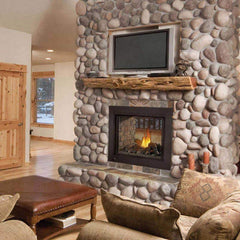 Napoleon Ascent Multi-View 3-Sided Glass Ember Bed Direct Vent Natural Gas Fireplace, 43" [BHD4PGN] (SAK62815)