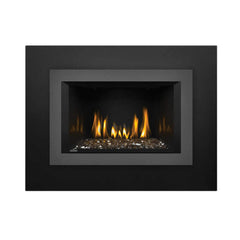 Napoleon Oakville 3 Glass Direct Vent Electronic Ignition Natural Gas Fireplace Insert, 28" [GDIG3N] (SAK29675)