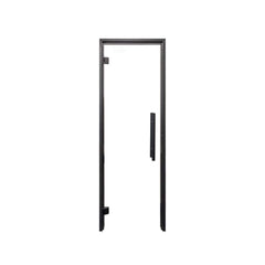 Prosaunas 24X81 Black Alder Clear Glass Sauna Door (SAK38670)