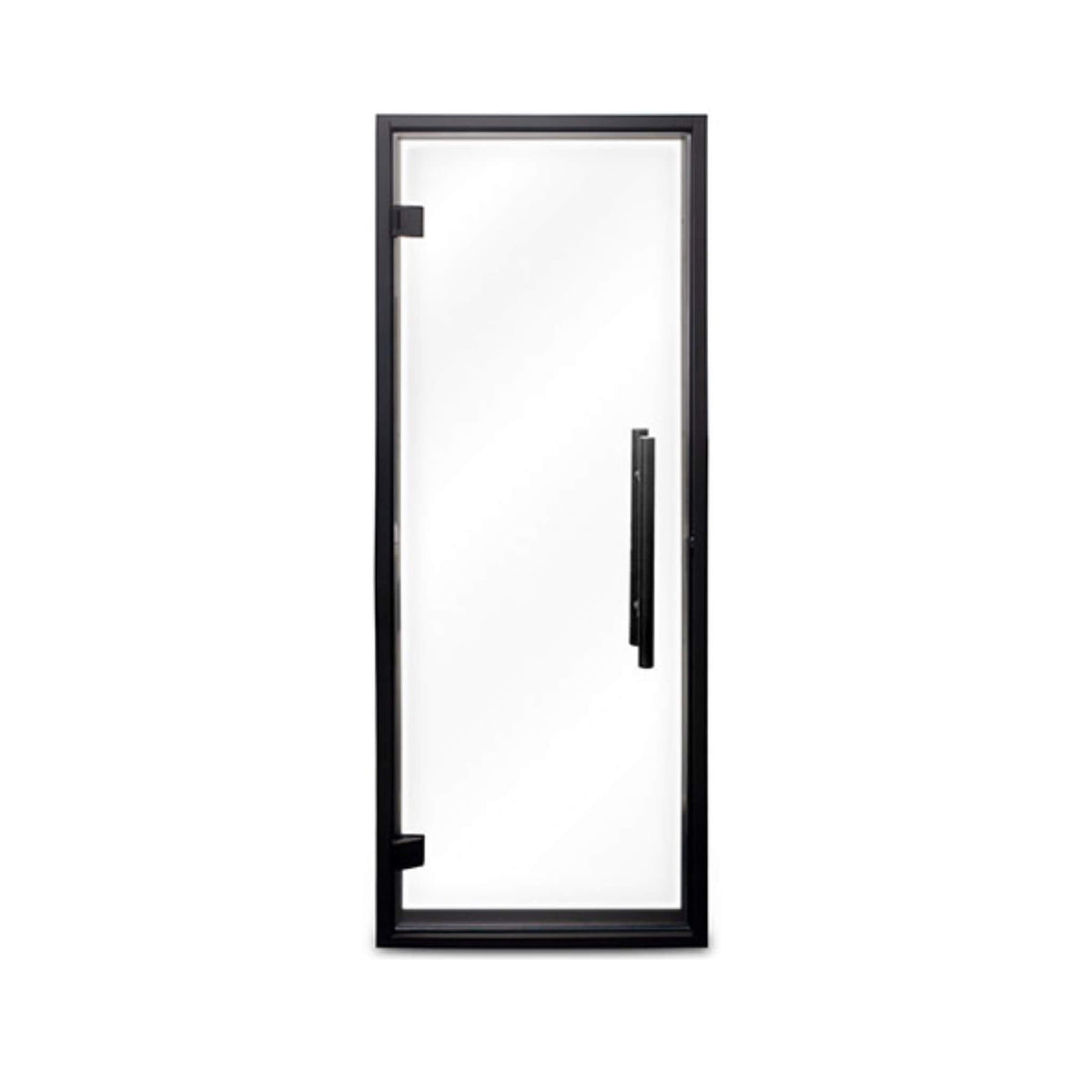 Prosaunas 24X73 Black Alder Prehung Clear Glass Sauna Door (SAK67491)