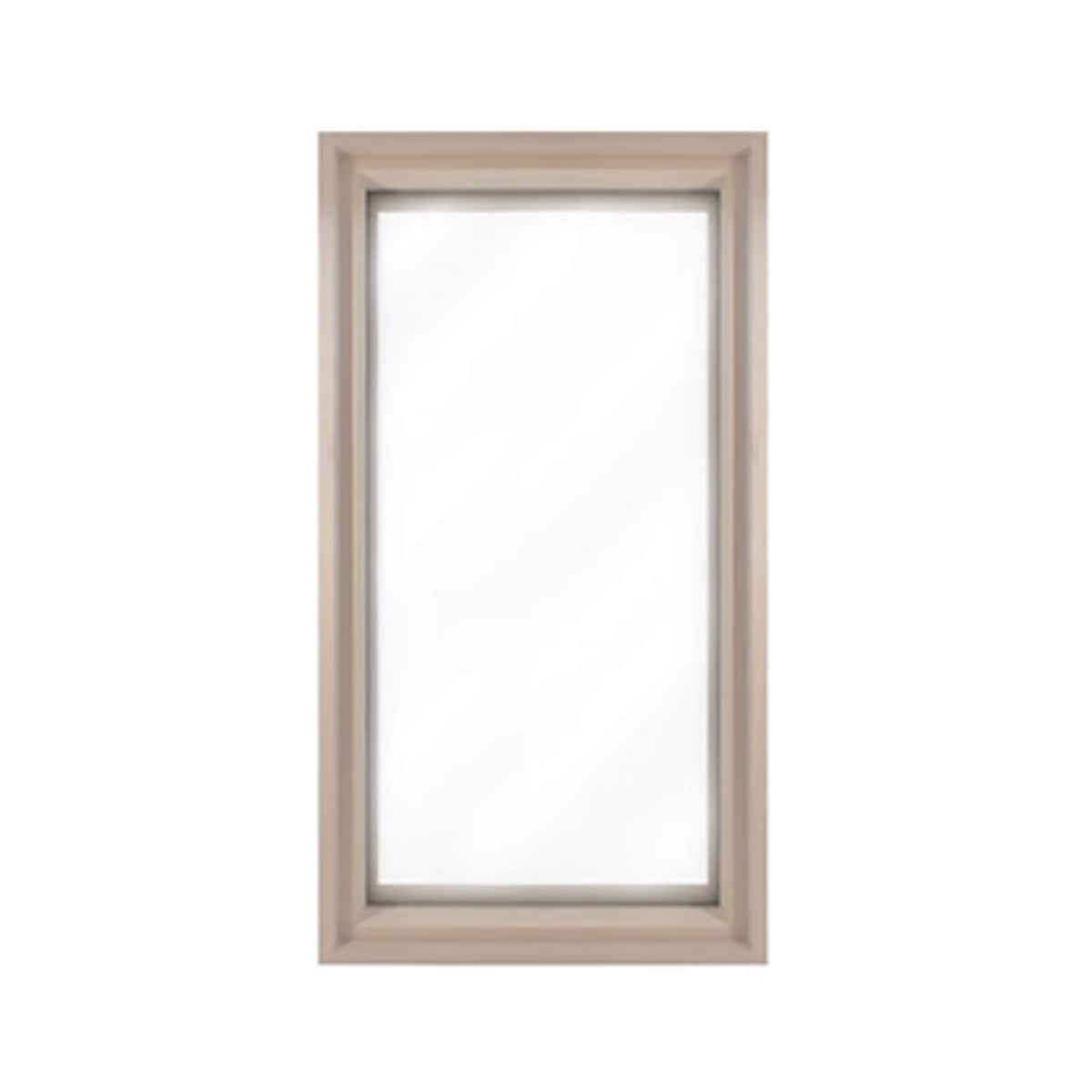 Prosaunas 17-5/8X31 Framed Hemlock Tempered Dual Pane Clear Glass Sauna Window (SAK44067)