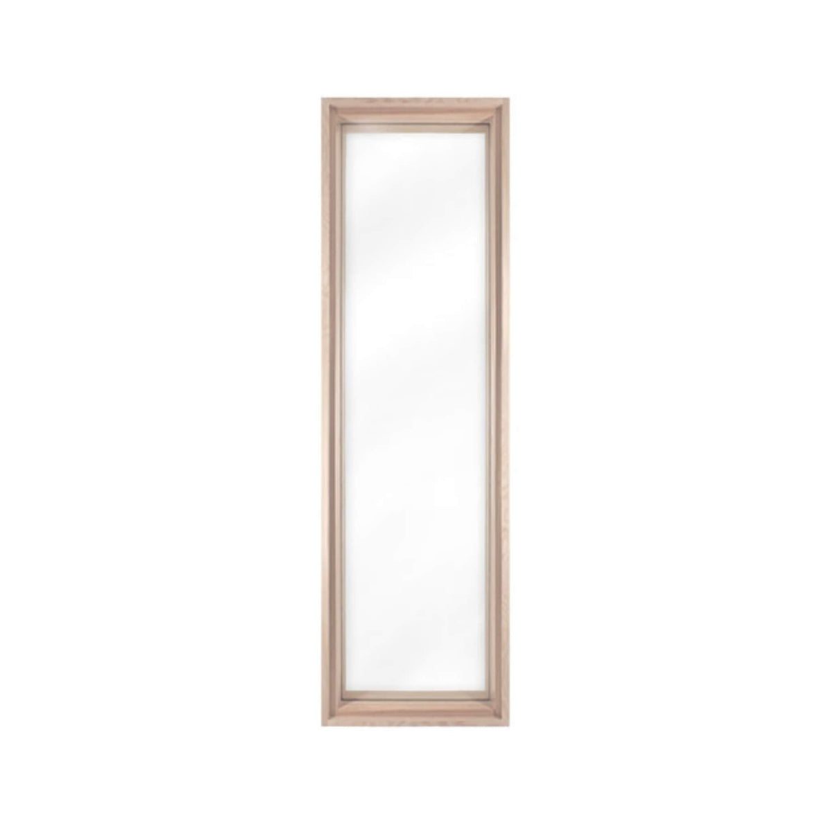 Prosaunas 17-5/8X61-5/8 Framed Hemlock Extra-Large Framed Dual Pane Clear Glass Sauna Window (SAK46398)