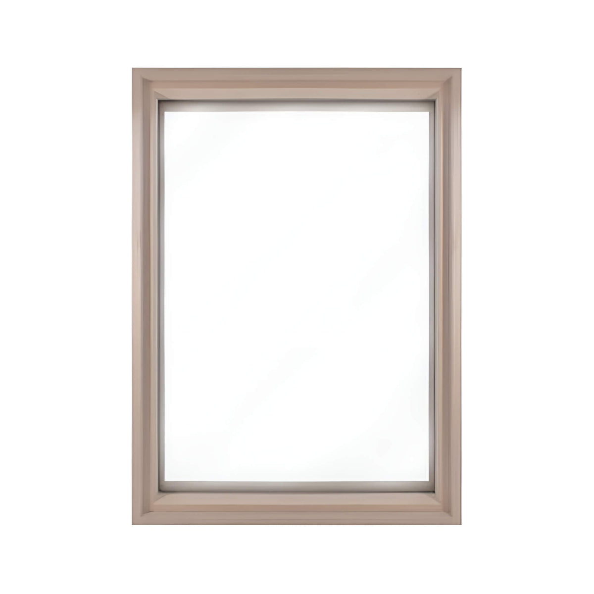 Prosaunas 25-5/8X37-5/8 Large Framed Dual Pane Clear Glass Sauna Window With Hemlock (SAK66329)