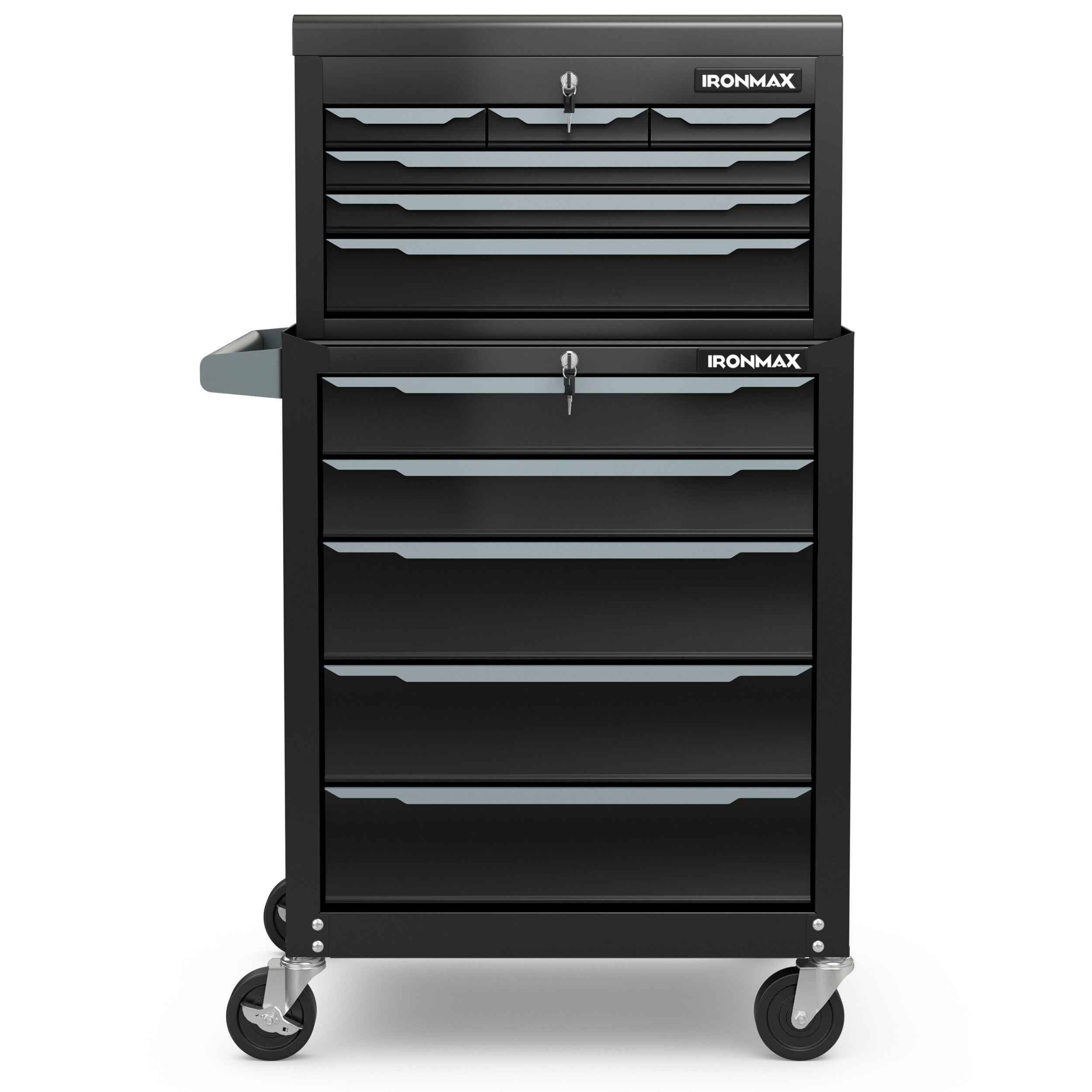 Rolling Steel Tool Chest with 11 Drawers & Locking System
