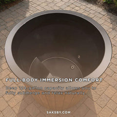 SaunaLife Model S1N/B 1-Person Cold/Hot Immersion Tub [MODEL-S1N/B] (SAK26485)