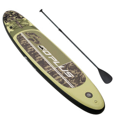 11 Feet Inflatable Standing Board Surfboard with Bag and Paddle
