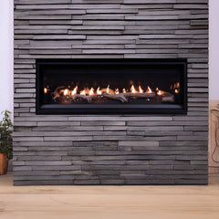 Superior Fireplaces DRL2000 55-Inch Linear Direct Vent Natural Gas Fireplace With Sceen Barrier [DRL2055TEN] (SAK42051)