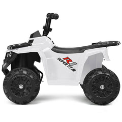 6V Battery Powered Kids Electric Ride on ATV-White