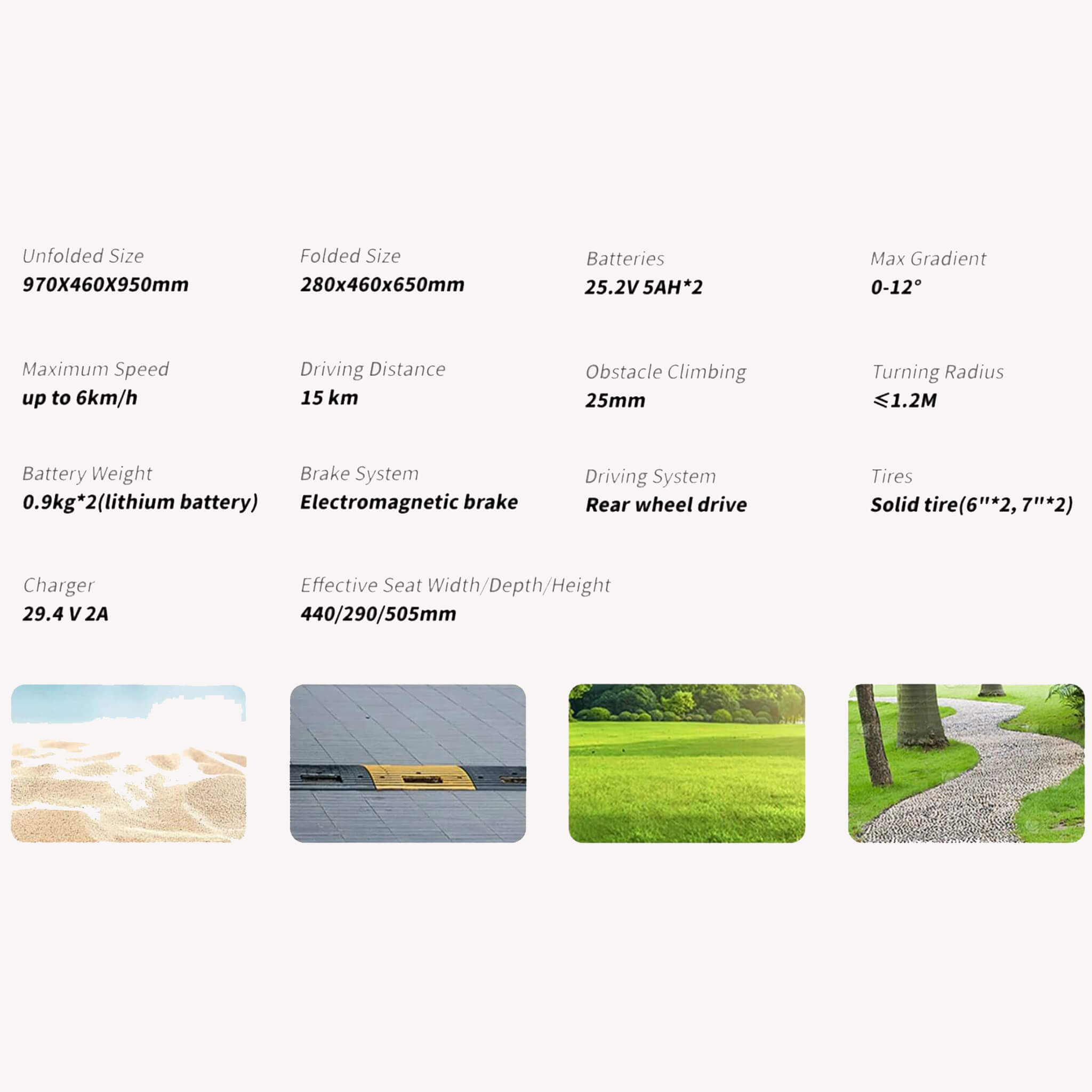 Ultra Lightweight 4-Wheel Folding Mobility Scooter With Remote For Adults And Elderly (SAK58976)