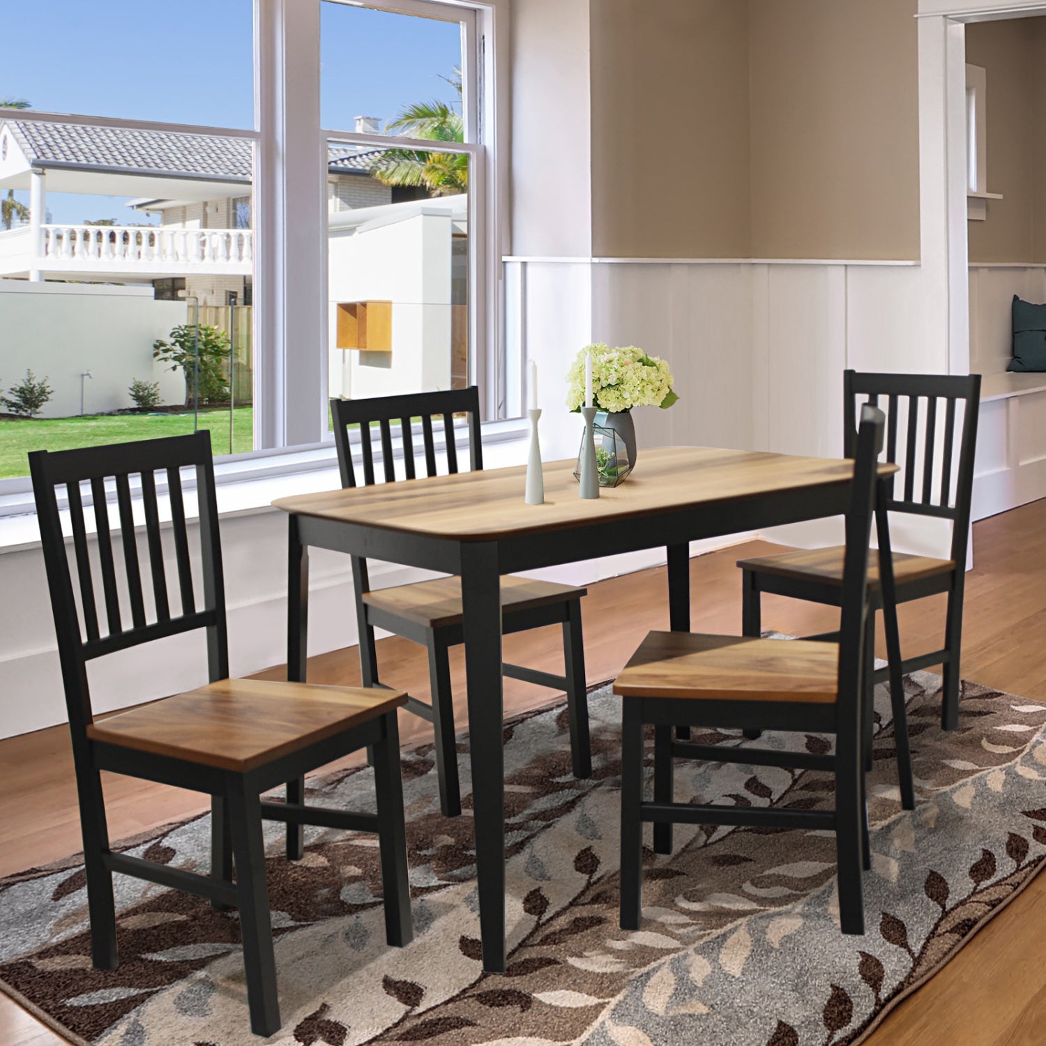 Dining Table and Chair Set Home Kitchen Furniture Tables Chairs Set