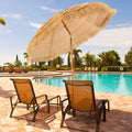 Tiki Beach Umbrella 6.5 Ft with Adjustable Tilt