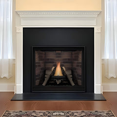 White Mountain Hearth Tahoe 36" Clean Face Direct Vent Natural Gas Traditional Premium Fireplace [DVCP36BP30N/70N] (SAK26519)