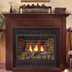 White Mountain Hearth Tahoe Intermittent Pilot Propane Gas Direct Vent Deluxe Fireplace W/ On/Off Switch, 48" [DVD48FP70P] (SAK40376)