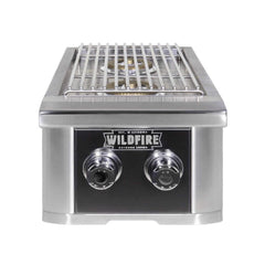 Wildfire Outdoor Living Ranch Pro 14-Inch Stainless Steel Double Side Burner [WFDBLSBRN-BSS/SS] (SAK64352)