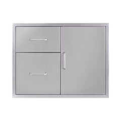 Wildfire Outdoor Living Stainless Steel Door And Drawer Combo [WFDDWCOMBO3021/24-BSS/SS] (SAK89015)