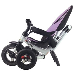 4-in-1 Detachable Learning Baby Tricycle Stroller w/ Canopy Bag-Pink