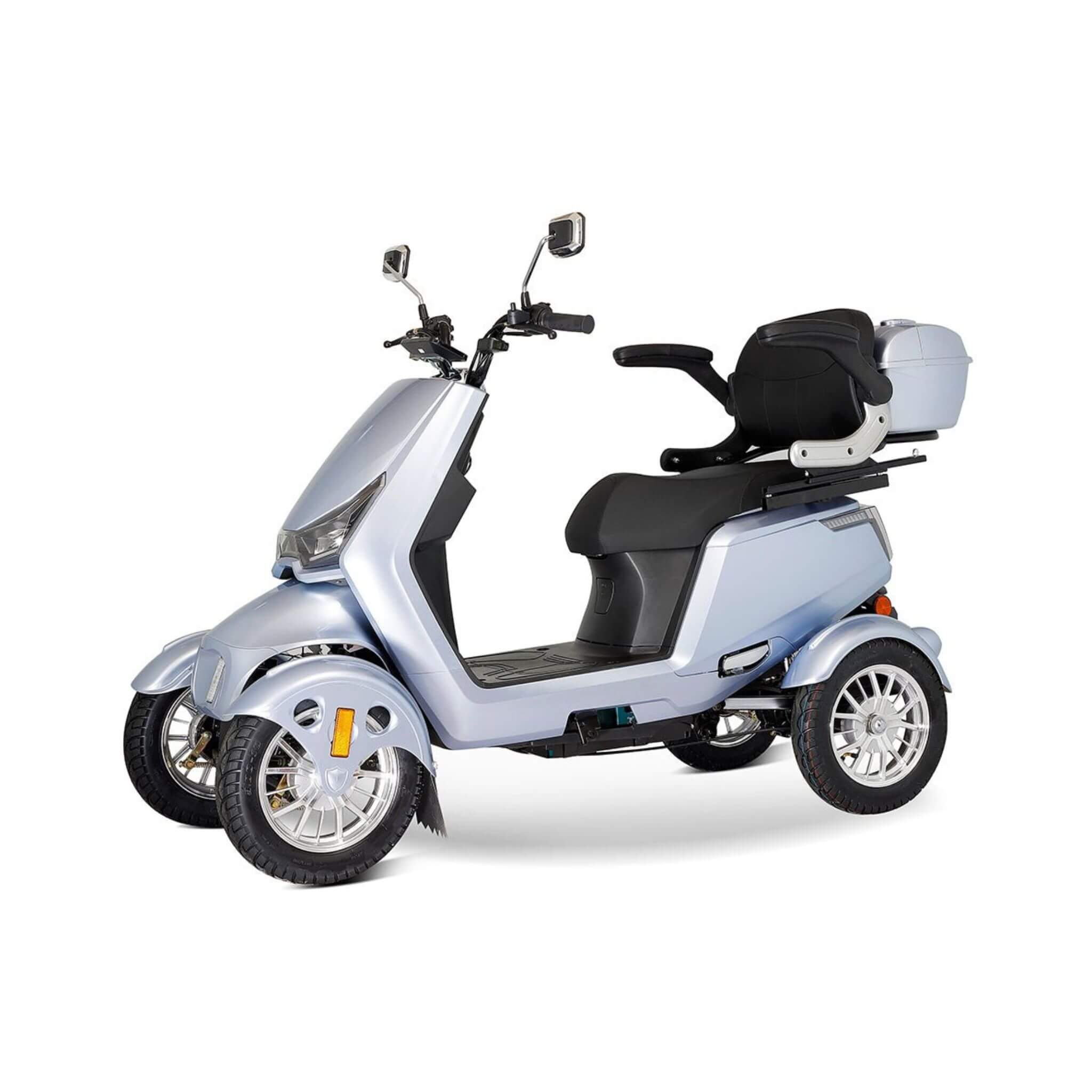 Zvg Heavy-Duty 1000W 60V20AH Four Wheel All-Terrain Travel Mobility Scooter, 440LBS (SAK97245)